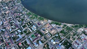 Кокшетау с высоты птичьего полёта. июль 2023