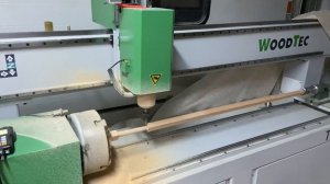 WOODTEC 1500 фрезеровка кия для биллиарда