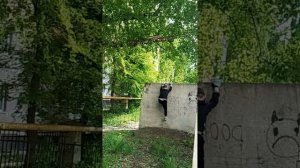 Топ 5 способов как залезть стенку.#паркур #прыжки #стена