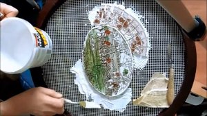 Как я сделала красивый столик из разбитой посуды. Мозаика. DIY.