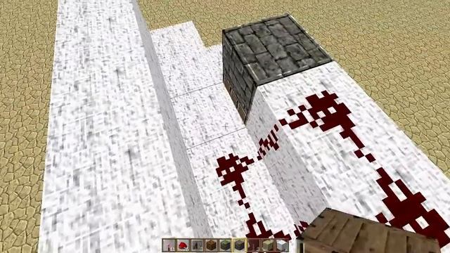 Minecraft механизмы № 2 Двери без видимых поршней