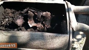 Daewoo Matiz нашли причину почему не работала выхлопная система и реставрация глушителя