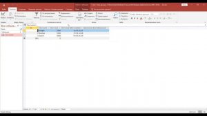 ACCESS DASTURIDA JADVAL YARATISH VA ULARNI BOG'LASH, USTUNLAR BO'YICHA ZAPROS YARATISH