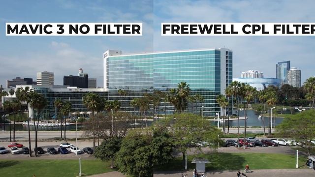 DJI MAVIC 3 FREEWELL POLARIZED FILTER vs NO FILTER: BEST Side by Side Comparison on YOUTUBE! 5K смотреть онлайн