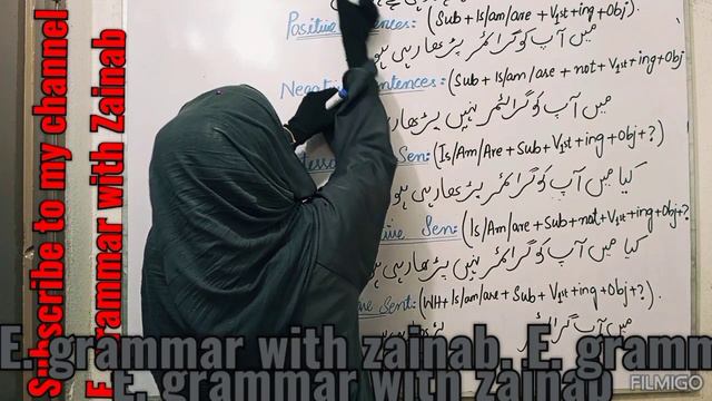 Present Continuous Tense. Step by step explanation in detail.@e.grammarwithzainab.-du4fd смотреть онлайн