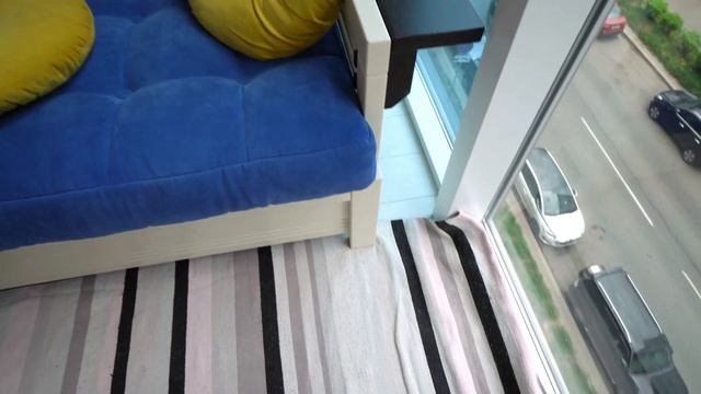 Комфортный балкон, который не захламляют вещами. Рум тур двушка.