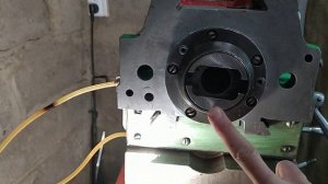 Фрезерный 675. Система смазки, горизонтального шпинделя.