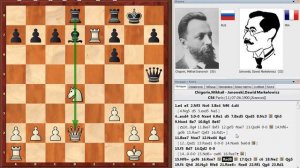 Шахматы. БЛЕСТЯЩАЯ КОМБИНАЦИЯ Михаила Чигорина!