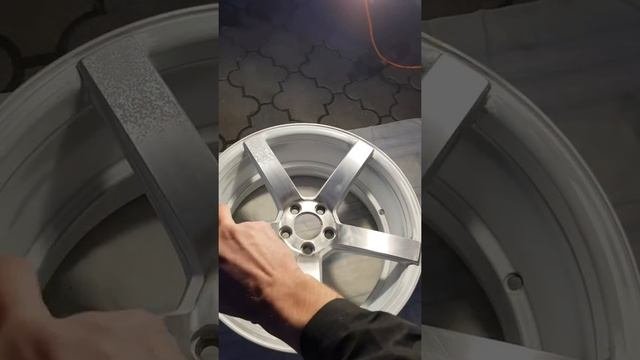 Подготовка дисков к покраске