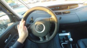 How to unlock & lock the steering wheel (Renault Espace IV)