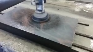 Полировка плит для памятников на автомате