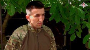 Командир танковой роты соединения морской пехоты ТОФ капитан Руслан Курбанов