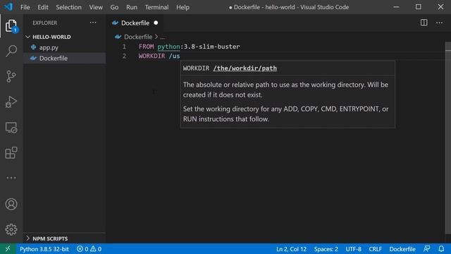 Python & Docker - The Basics