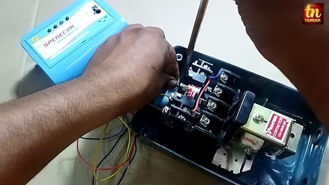 ▶️ Motor starter auto switch connection/Auto switch 7 wire connection/ऑटो स्विच कनेक्शन कैसे करे смотреть онлайн