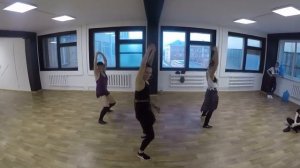 New move of Reggaeton "Tuku Taka" by Inga Fominykh (Workshop in Tomsk)