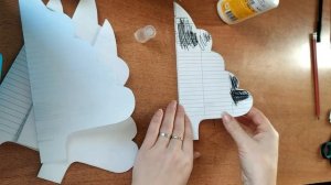 Ёлочка пушистая из бумаги