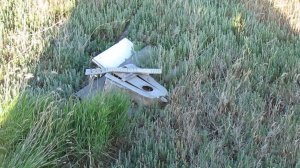 Опустевший хутор Орловский, Марксовский район.