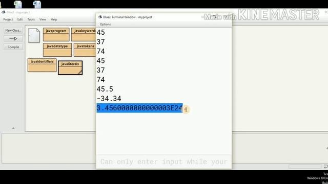 Java literals  | Java tutorial