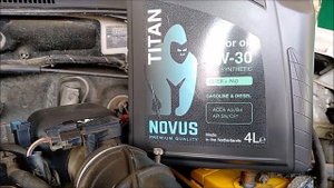 NOVUS TITAN 5W-30: лучшее масло за эти деньги.Настоящая синтетика: 71% ПАО+эстеры 5%.