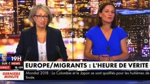 CHARLOTTE D'ORNELLAS Impériale sur les Migrants vs une député imbécile LREM 2018