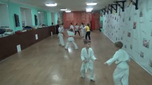 Тренировка 11 декабря 2018 года. Группа №2 Киокусинкай Каратэ Климовск