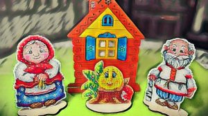 Серия. "Сказка в гости к нам пришла". Колобок от WOODSTITCH.