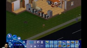 Let's Play: The Sims 1 (Ep 24) - Deity House Rockets!