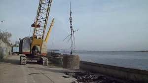 ЭКСКАВАТОР  (ДРАГЛАЙН) ЭО 5111Б  В РАБОТЕ, Ч.1