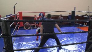 Поединок мальчишек в младшей возрастной категории Тайский Бокс (Муай Тай)
Избиение младенцев в ринге