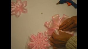 БАНТ на Выписку из Роддома. / Bow Ribbons  /DIY/Tutorial/Kanzashi