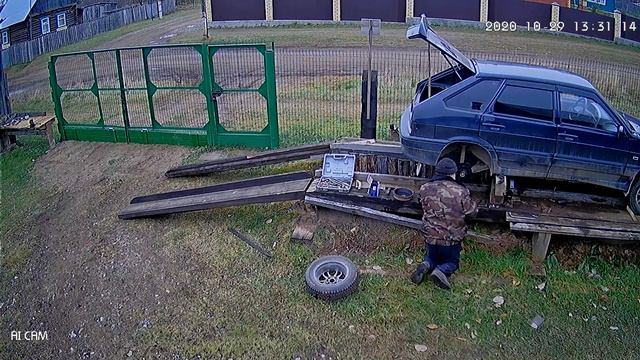 Меняю задние колодки ваз 2114. смотреть онлайн