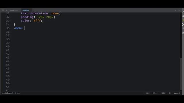 Vertical menu with html and css | Design vertical menu with CSS смотреть онлайн