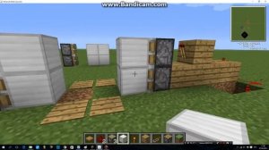 как сделать автоматическую дверь в Minecraft