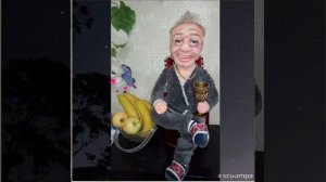 Кукла из капрона. Мини-бар.