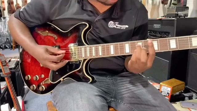 Ibanez AM93 Trans Red! смотреть онлайн