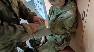 Такмед давящая повязка израильским бандажом