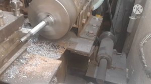 Самодельный токарный станок по металлу, редуктор продольной подачи.