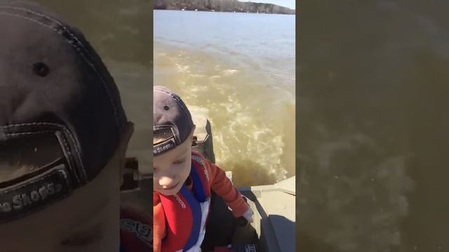 Driving the boat