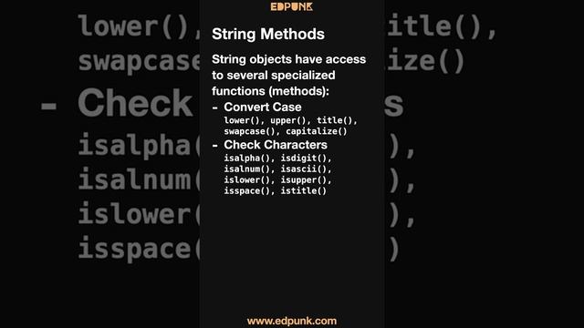 [Day 40] Introduction to String Methods in Python | Learn Python | Dark Mode #100daysofpython