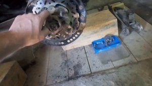 Замена подшипников ступицы Ямаха Гризли 700 (Yamaha Grizzly 700) Часть 1 Rear Bearing Replacement