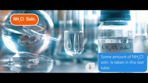 Reaction between calcium hydroxide and ammonium chloride | Ca(OH)2+NH4Cl
