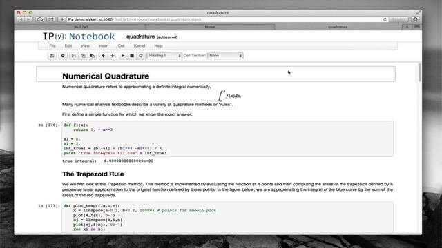 IPython Notebook In Wakari Enterprise