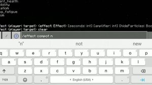 как майнкрафте сделать тошноту