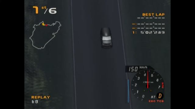 【エンスージア　 ENTHSIA】PCSX2 HD 60fps  TOYOTA bB Nurburgring1Lap 　Nordschleife смотреть онлайн