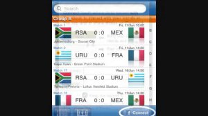 South Africa World Cup Tracker - Appstore