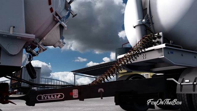 ETS2 1.38 Feldbinder KIP Rigid Addon for Tandem Addon | Euro Truck Simulator 2 Mod