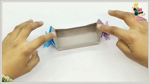 Origami Mysterious Wallet  | Origami Chinese Thread Book | How to Make Origami Chinese Thread Book