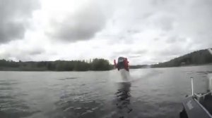 На снегоходе по воде