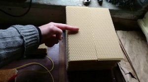 Зачем я купил трутовую вощину? #Пчеловодствовшестирамочниках #вощина #рамки