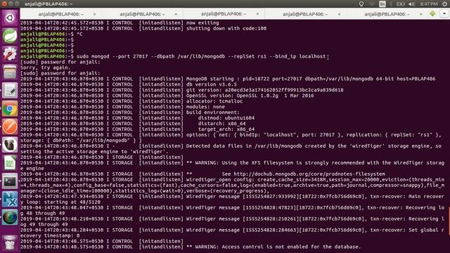 Convert standalone mongo server to replica set members using replSet command - Part 2 смотреть онлайн